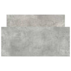 Bettgestell Betongrau 90x190 cm Holzwerkstoff
