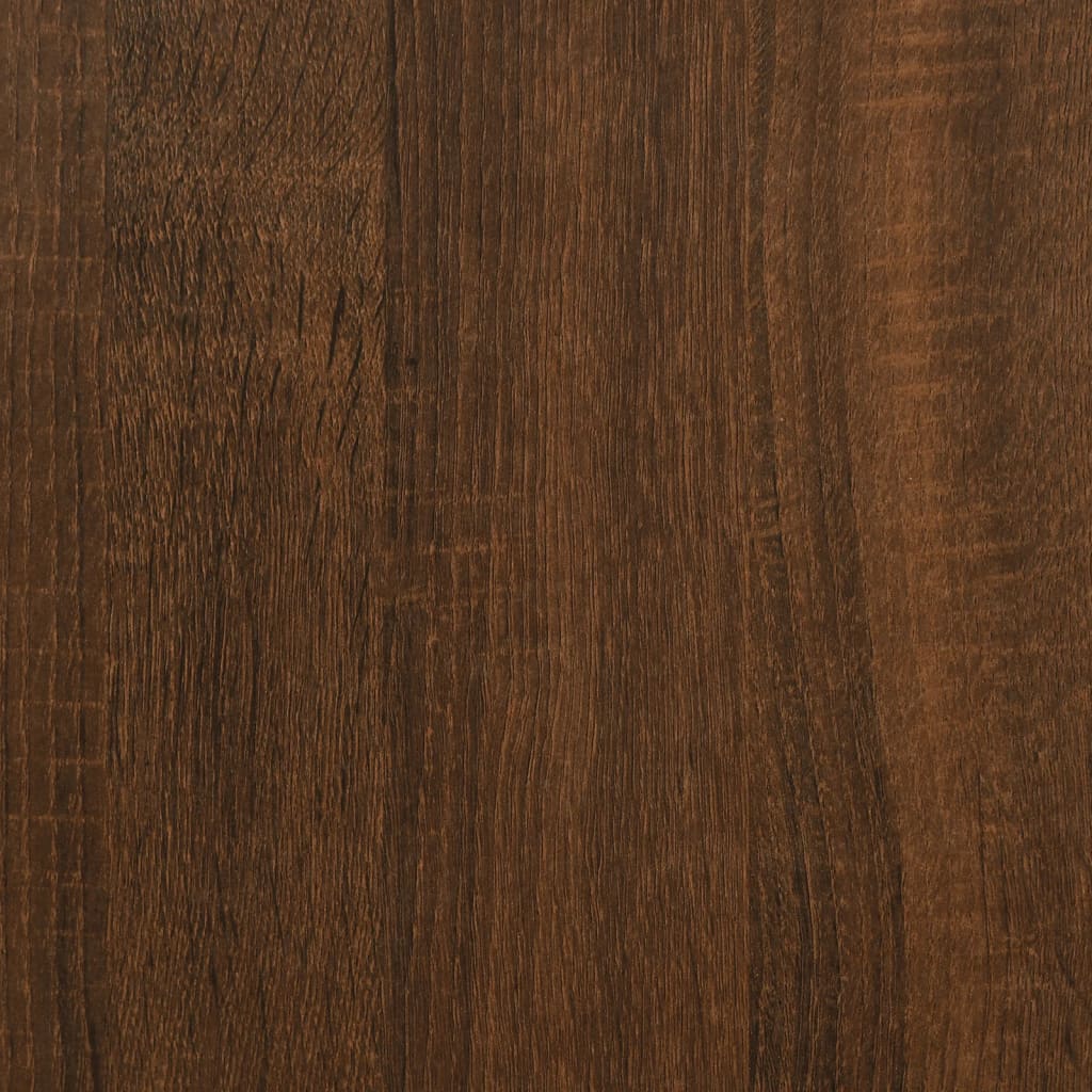 Schuhbank Braun Eichen-Optik 82x32x45,5 cm Holzwerkstoff