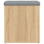 Aufbewahrungsbank Sonoma-Eiche 42 x 42 x 45 cm Holzwerkstoff