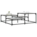 Couchtisch Grau Sonoma 107x107x40 cm Holzwerkstoff