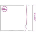 Fensterfolien Matt Streifen-Design PVC