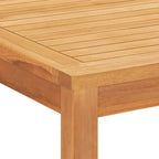 5-tlg. Garten-Essgruppe Massivholz Teak