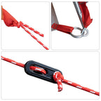Camping-Organizer-Zelt 9 Fächer Blau Wasserdicht