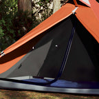 Tipi-Hängezelt 1 Person Orange Wasserdicht