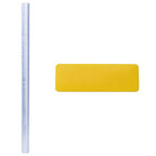 Fensterfolien 3 Stk. Matt 3D Regenbogen-Muster PVC