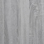 Bettgestell Grau Sonoma 120x200 cm Holzwerkstoff