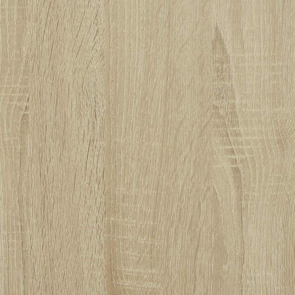 Bettgestell mit Kopfteil Sonoma-Eiche 90x200 cm Holzwerkstoff