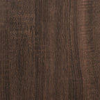 Bettgestell mit Kopfteil Braun Eichen-Optik 90x190 cm
