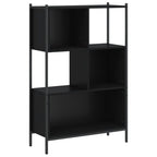 Bücherregal Schwarz 72x28x109 cm Holzwerkstoff