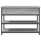 Schuhbank Grau Sonoma 70x42,5x50 cm Holzwerkstoff