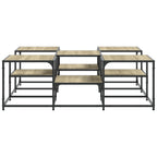 Couchtisch Sonoma-Eiche 121x121x40 cm Holzwerkstoff