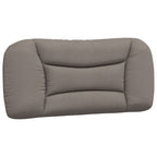 Bettgestell mit LED ohne Matratze "Hvar" Taupe 90x200 cm Stoff