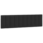 Bettgestell mit LED ohne Matratze "Hanko" Schwarz 180x200 cm Samt