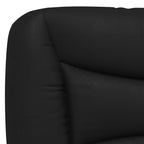 Bettgestell mit LED ohne Matratze "Hvar" Schwarz 140x190 cm