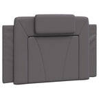 Bettgestell "Viana" mit LED ohne Matratze Grau 90x190 cm