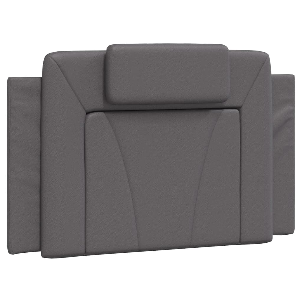 Bettgestell "Viana" mit LED ohne Matratze Grau 90x190 cm
