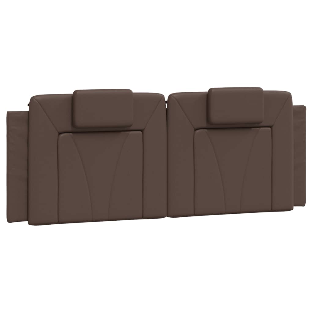 Bettgestell "Viana" mit LED ohne Matratze Braun 140x190 cm