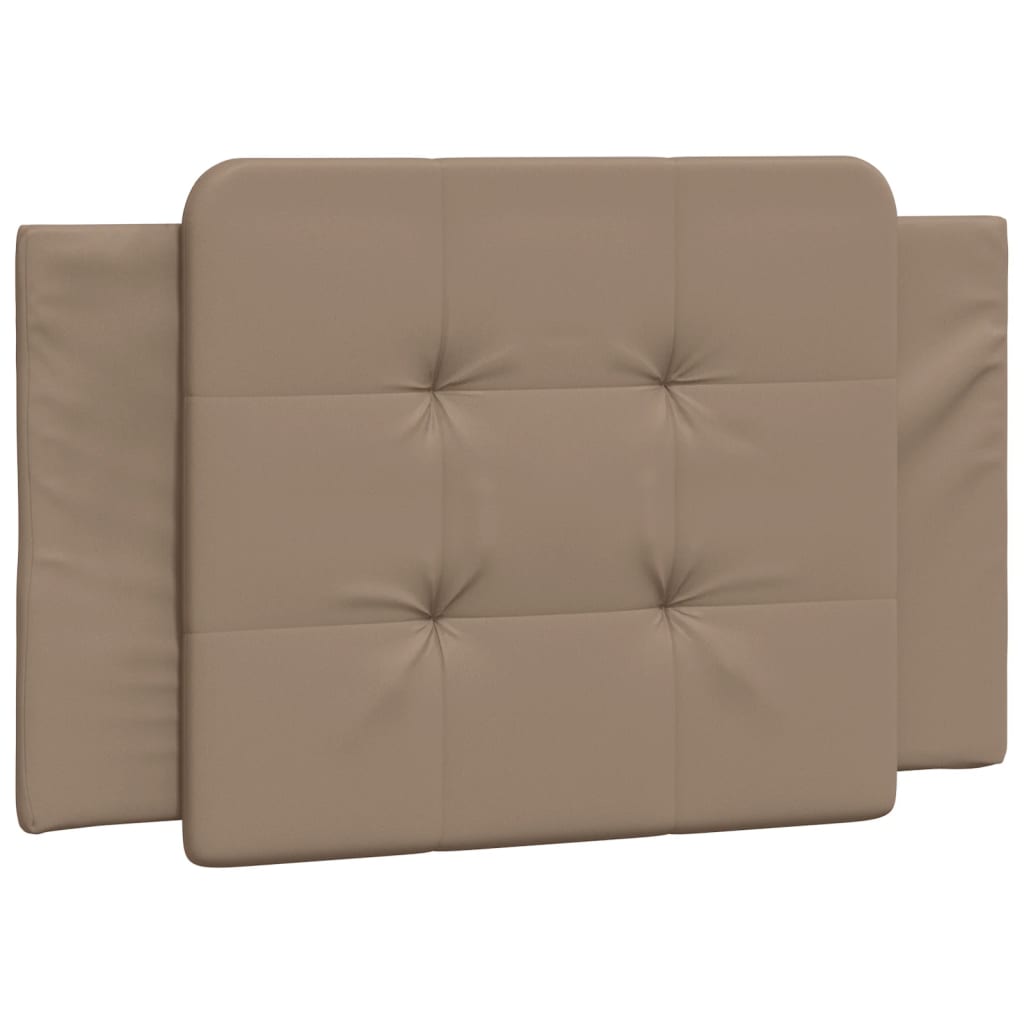 Bettgestell mit LED ohne Matratze "Zadar" Cappuccino-Braun 80x200 cm