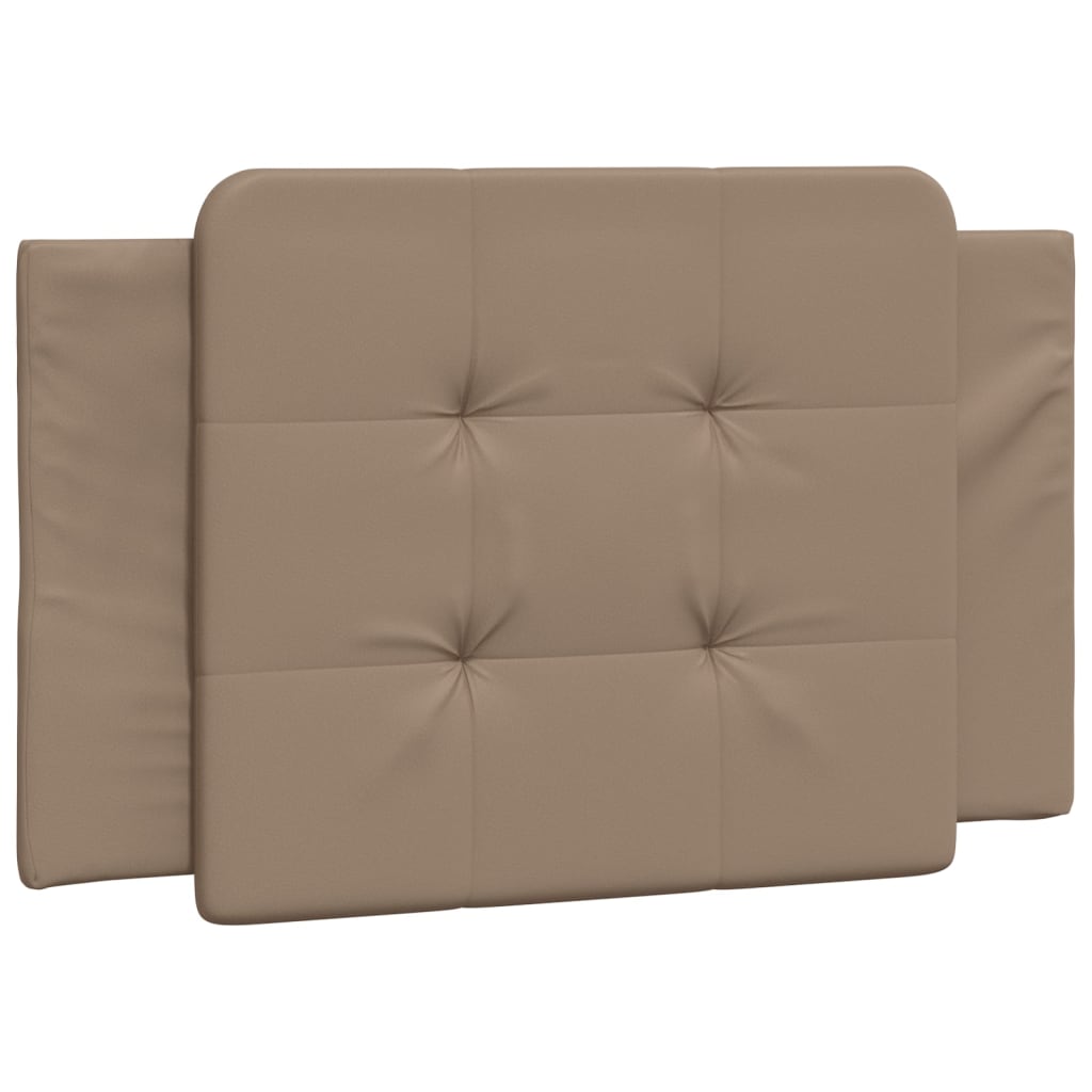 Bettgestell mit LED ohne Matratze "Zadar" Cappuccino-Braun 90x190 cm