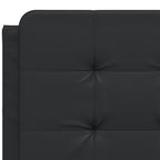 Bettgestell mit LED ohne Matratze "Zadar" Schwarz 120x200 cm