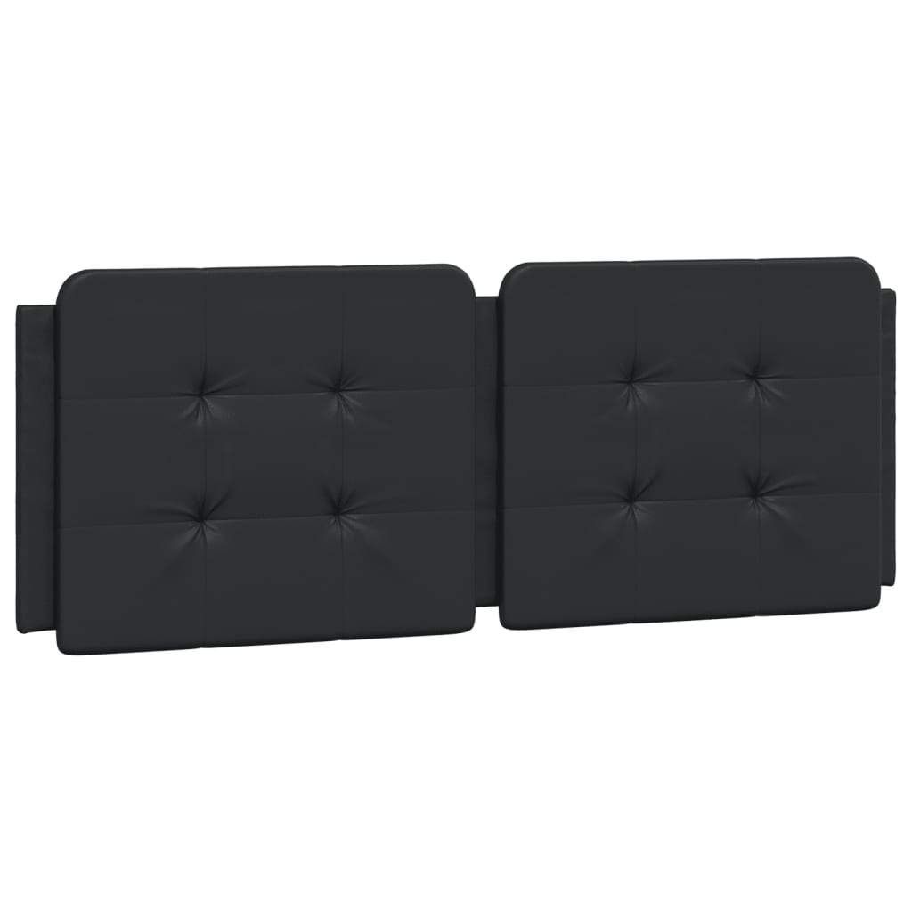 Bettgestell mit LED ohne Matratze "Zadar" Schwarz 140x190 cm
