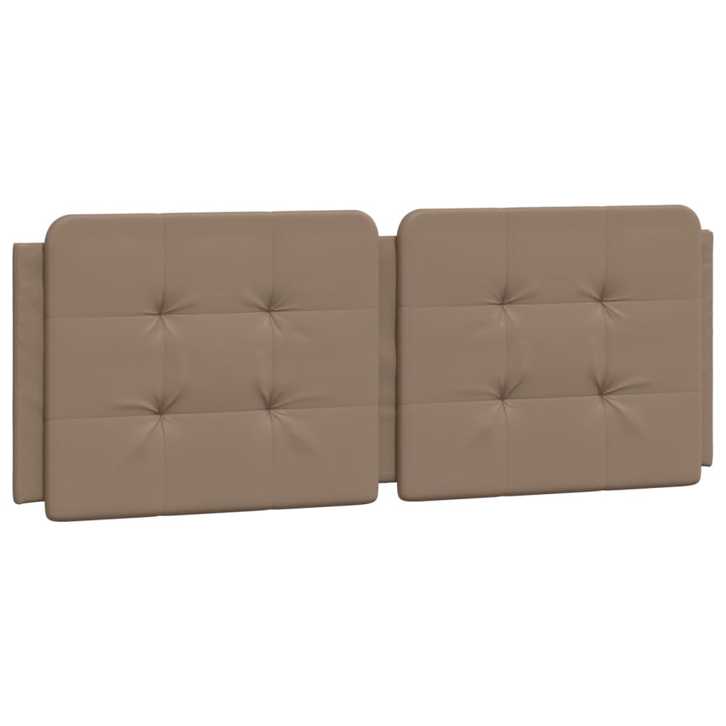 Bettgestell mit LED ohne Matratze "Zadar" Cappuccino-Braun 140x200 cm