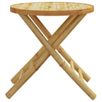 Gartentisch Klappbar Ø45x45 cm Bambus
