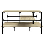 Couchtisch Sonoma-Eiche 100x100x48,5 cm Holzwerkstoff