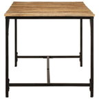 Esstisch 160x80x75 cm Raues Massivholz Mango