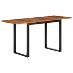 Esstisch 140x70x75 cm Massivholz Akazie