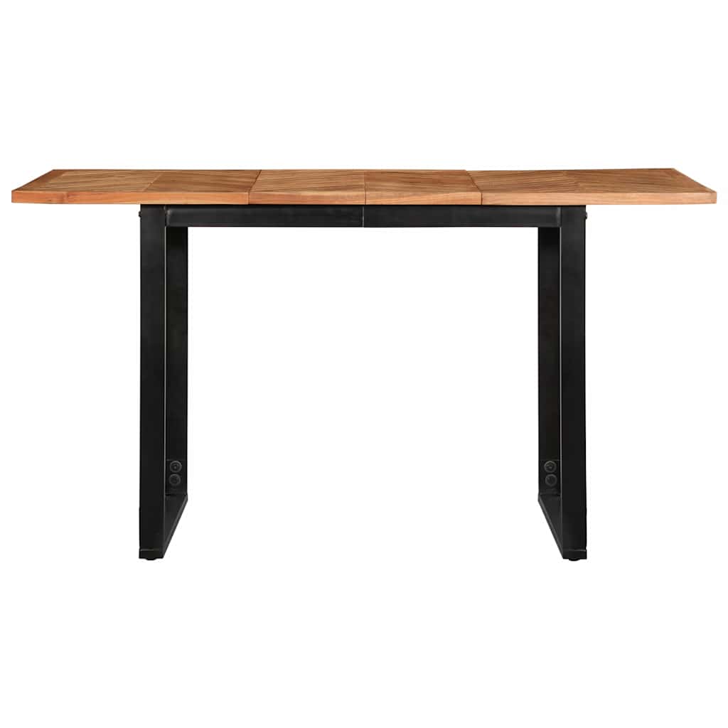 Esstisch 140x70x75 cm Massivholz Akazie
