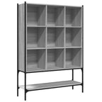 Bücherregal Grau Sonoma 102x30x141,5 cm Holzwerkstoff