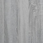 Bücherregal Grau Sonoma 102x30x141,5 cm Holzwerkstoff