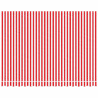 Markisenbespannung Rot und Weiß Gestreift 3,5x2,5 m