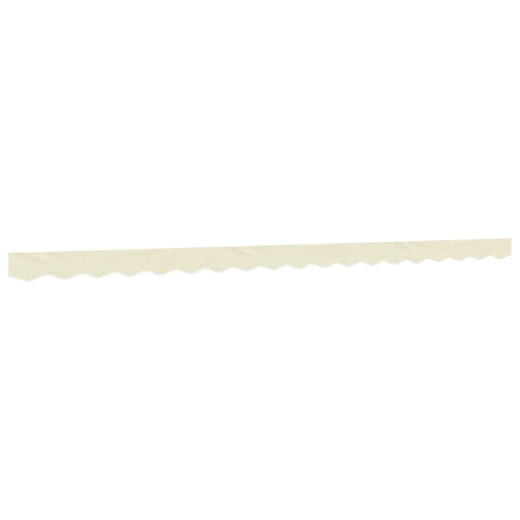 Markisenvolant Creme Gestreift 4,5 m