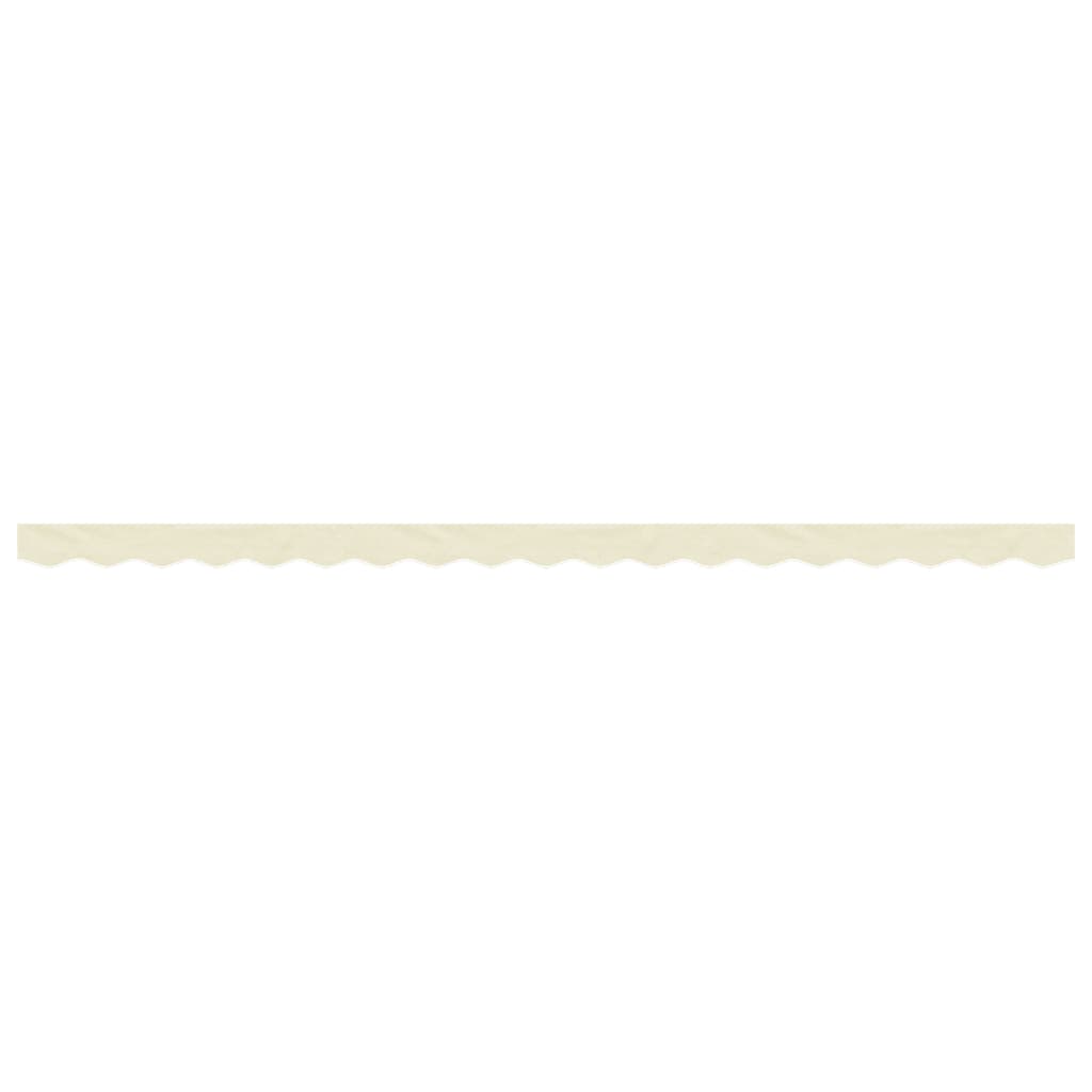 Markisenvolant Creme Gestreift 4,5 m