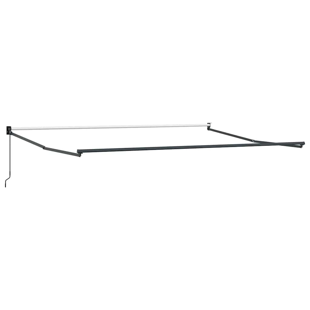 Markise Manuell Weinrot 450x300 cm