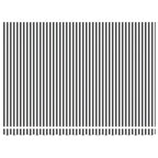 Markise Einziehbar Anthrazit und Weiß 4,5x3 m Stoff Aluminium
