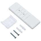 Markise Einziehbar Anthrazit & Weiß 3,5x2,5 m Stoff & Aluminium