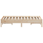 Massivholzbett ohne Matratze 140x190 cm Kiefernholz