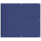 Balkon-Sichtschutz Blau 90x800 cm 100 % Polyester-Oxford