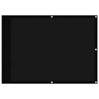 Balkon-Sichtschutz Schwarz 75x800 cm 100 % Polyester-Oxford