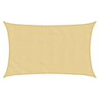 Sonnensegel Sandfarbe 8x5 m 100% Polyester Oxford
