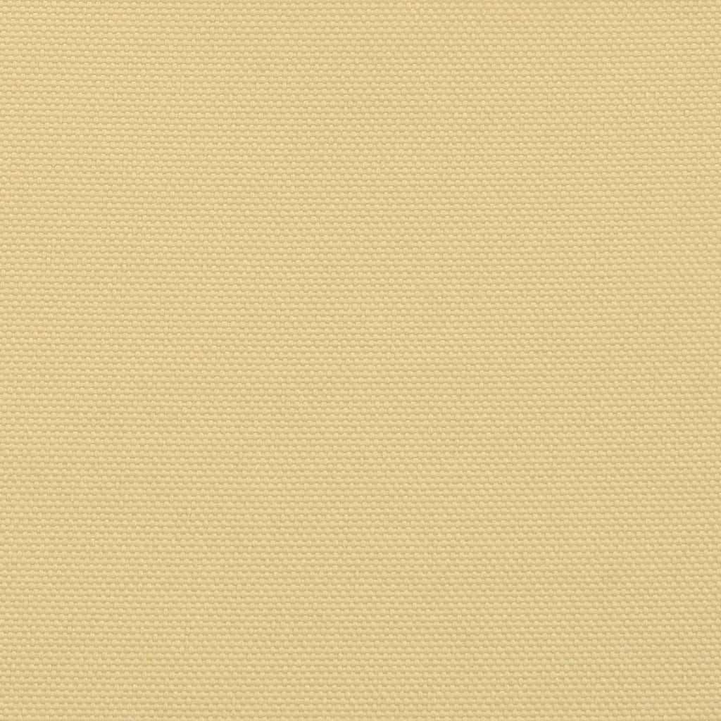 Sonnensegel Sandfarbe 8x6 m 100% Polyester Oxford
