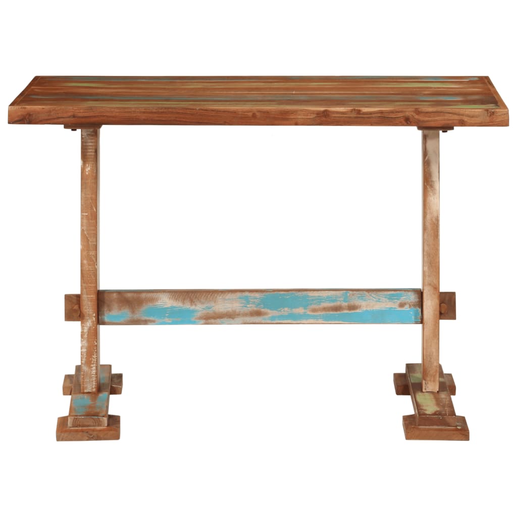 Esstisch 110x55x78 cm Altholz Massiv
