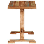 Esstisch 110x55x78 cm Altholz Massiv