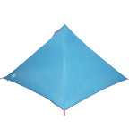 Tipi-Familienzelt 7 Personen Blau Wasserdicht