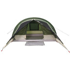 Campingzelt 4 Personen Grün Wasserdicht