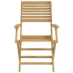 Gartenstühle 4 Stk. Klappbar 54,5x61,5x86,5cm Massivholz Akazie