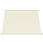 Markise Einziehbar Creme 200x150 cm Stoff und Stahl